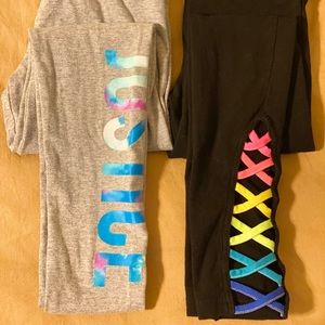 Bundled Girls leggings Sz 10. Full length.